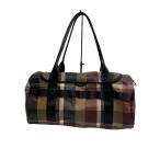 BLACK LABEL CRESTBRIDGE* сумка "Boston bag" /PVC/ многоцветный / проверка //