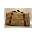 GUCCI◆ボストンバッグ/PVC/BEG/総柄/012