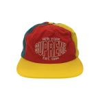 Supreme◆18SS/Pin Wheel Nylon 5 Pannel/キャップ/FREE/ナイロン/ラスタカラー