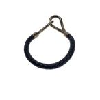 ショッピングHERMES HERMES◆エルメス/ジャンボブレスレット/レザー/黒/ブラック/BLK/メンズ