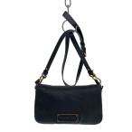 MARC BY MARC JACOBS◆ショルダーバッグ/レザー/BLK