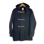 Gloverall* полупальто "даффл коут" /--/ шерсть /NVY/ одноцветный //