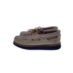 ショッピングデッキシューズ SESA/デッキシューズ/40/GRY/スウェード/MADE IN ITALY