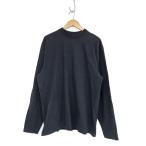 ショッピングYeezy YEEZY◆yeezy GAP  LONG SLEEVE T-SHIRT /L/コットン/BLK/無地/537288-04
