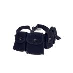 cozymost* сумка-пояс /--/BLK/ одноцветный //