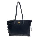 ショッピングPRADA PRADA◆ハンドバッグ/ナイロン/BLK