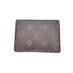 LOUIS VUITTON* футляр для карточек /--/BRW/ общий рисунок / мужской 
