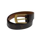 LOUIS VUITTON* гибрид сельдерея и салата -ru* эллипс ( Gold пряжка )_ монограмма _BRW/--/BRW/ общий рисунок / женский 