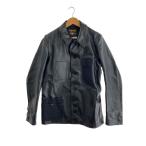 ショッピングGARCONS eYe COMME des GARCONS JUNYA WATANABE MAN◆レザージャケット・ブルゾン/M/牛革/BLK/WO-J915/2014年