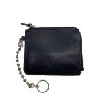 JAM HOME MADE◆財布/レザー/BLK/メンズ