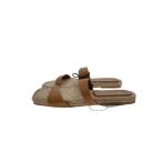 ショッピングzara ZARA◆サンダル/23.5cm/BRW