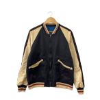 ショッピングスカジャン BANKROBBER◆スカジャン/--/--/BLK/無地