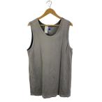 YEEZY◆タンクトップ/L/コットン/GRY/無地
