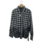 ネルシャツ/L/コットン/BLK/チェック/LANAI 0C20-E