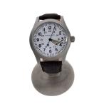 HAMILTON◆腕時計/アナログ/レザー/WHT/H695290//