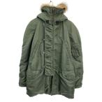 ショッピングFORCE U.S.AIR FORCE◆60s/N-3B/フライトジャケット/L/KHK/無地/MIL-J-6279F