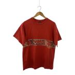 ショッピングpatagonia patagonia◆Tシャツ/M/コットン/RED/90S/USA製