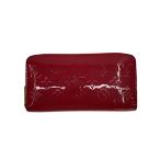 LOUIS VUITTON◆ジッピー・ウォレット_モノグラム・ヴェルニ/エナメル/BRD/レディース