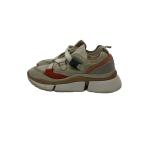 Chloe◆SONNIE/ローカットスニーカー/38/GRY/使用感有