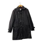 BURBERRY BLACK LABEL* полупальто "даффл коут" /L/ хлопок /BLK/ одноцветный /BMA41-110-09//