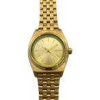 ショッピングnixon NIXON◆SMALL TIME TELLER/クォーツ腕時計/アナログ/ステンレス/GLD/GLD