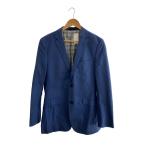 ショッピングBURBERRY BURBERRY BLACK LABEL◆テーラードジャケット/L/コットン/BLU/D1E20-511-24
