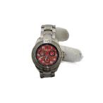 Tonino Lamborghini◆クォーツ腕時計/アナログ/ステンレス/RED/SLV