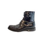 ショッピングLOUIS LOUIS VUITTON◆ブーツ/US7/BLK/レザー