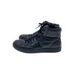 PRADA◆ハイカットスニーカー/UK8/BLK/4T 2596