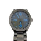 ショッピングnixon NIXON◆クォーツ腕時計/アナログ/BLK/SLV/THE PRIVATE