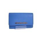 MICHAEL KORS* футляр для карточек /--/BLU/ одноцветный / женский /35H6GTVD2L