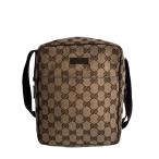 ショッピングＧＧキャンバス GUCCI◆ショルダーバッグ_GGキャンバス/キャンバス/BRW