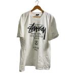 ショッピングstussy STUSSY◆Tシャツ/XL/コットン/WHT//