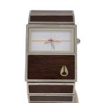 ショッピングnixon NIXON◆クォーツ腕時計/アナログ/--/WHT/MAX AND RELAX