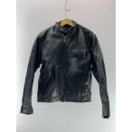 ショッピングschott Schott◆シングルライダースジャケット/38/レザー/BLK//