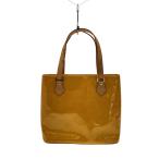 ショッピングヴェルニ LOUIS VUITTON◆ヒューストン_モノグラム・ヴェルニ/エナメル/YLW