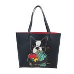 ショッピングmarc Marc Tetro/トートバッグ/レザー/BLK/ボストンテリア