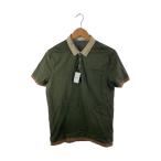 ショッピングmoncler MONCLER◆ポロシャツ/XL/コットン/GRN/無地
