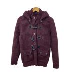 BARK* полупальто "даффл коут" /XS/ шерсть /BRD/ одноцветный /1125-343-4958