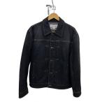 LOEWE◆Gジャン/48/デニム/BLK/総柄/H526Y03X02