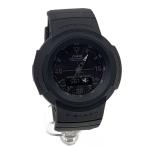 ショッピングCASIO CASIO◆ソーラー腕時計/デジアナ/BLK/BLK/AWG-M520BB