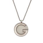 GUCCI◆ネックレス/SV925/SLV/トップ有/�