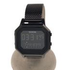 ショッピングnixon NIXON◆クォーツ腕時計/デジタル/ステンレス/BLK/BLK/TROPICAL GANGSTER