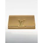 LOUIS VUITTON◆ポルト・フォイユ・ルイーズ_ヴェルニ_BEG/エナメル/BEG/レディース