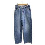 ショッピングzara ZARA◆ワイドデニム/M/コットン/IDG/STEVEN MEISEL/