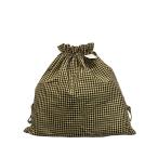 COA NYC/ナップサック/リュック/YLW/チェック