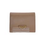 ショッピングPRADA PRADA◆2つ折り財布/--/BEG/レディース