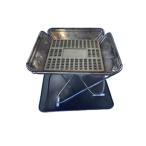 snow peak◆焚火台Lスターターセッ/SLV/SET-112S/グリルブリッジセット