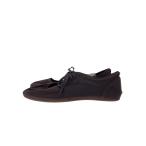 ZARA◆シューズ/40/BRW/ポリエステル/スポーティーリボンバレリーナ