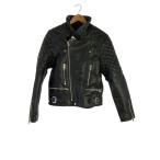 Freeclom/ダブルライダースジャケット/40/牛革/BLK